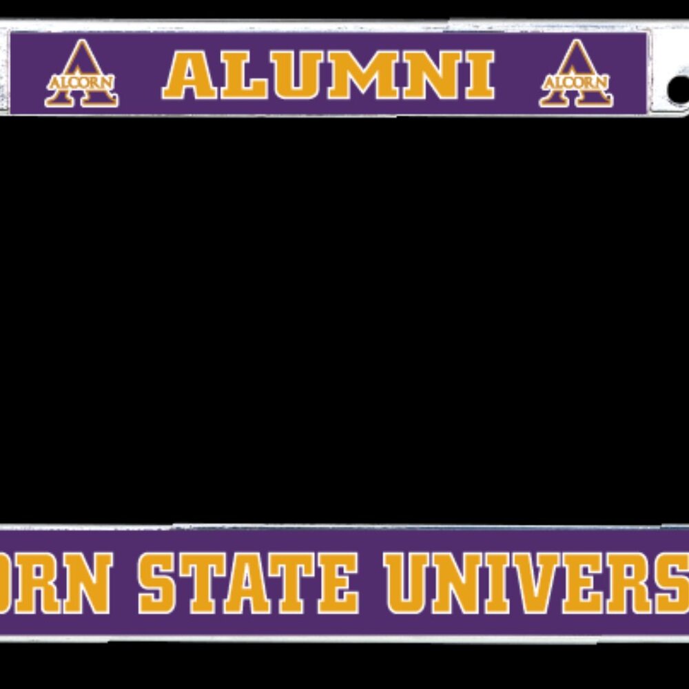 Alcorn State University Alumni Metal Tag Frame